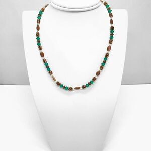 🍍3/$15🍍 Bronzed Crystal Bead Necklace